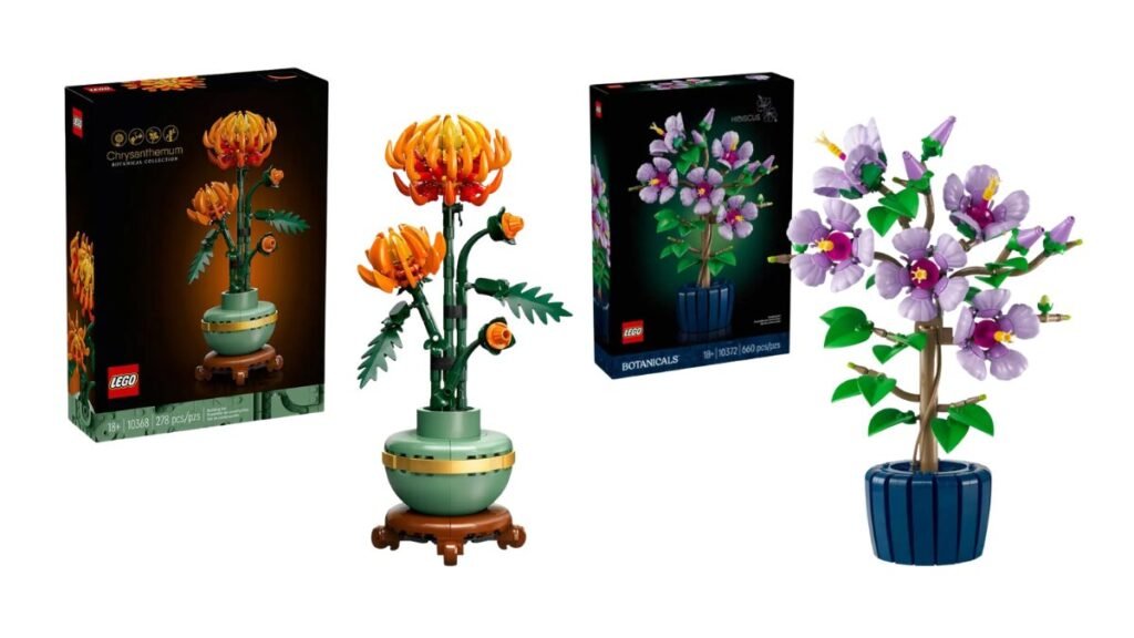 LEGO Para Adultos Decoração Linha Botanicals
