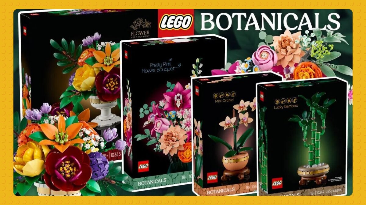 Sets de Lego LEGO Para Adultos Decoração Linha Botanicals