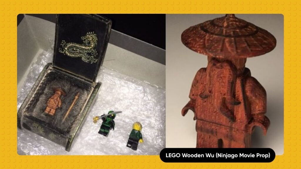 Lego Raro Wooden Wu Ninjago Movie Prop