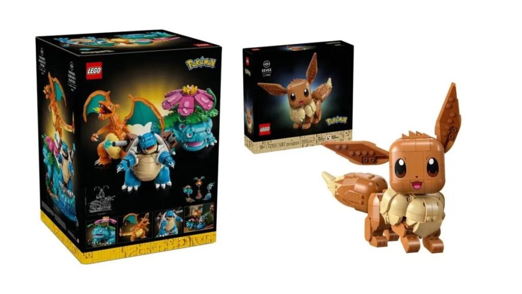 Sets Lego Lego Pokemon 72153 e 72151 Eevee