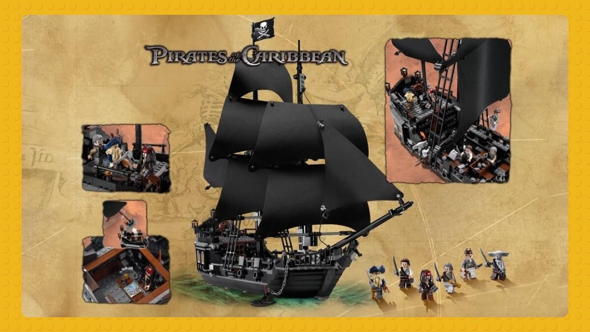 Review LEGO Black Pearl 4184