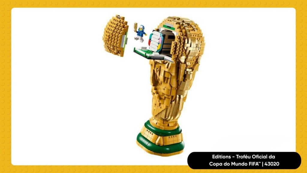 LEGO Copa do Mundo 2026 Editions Troféu Oficial da Copa do Mundo FIFA