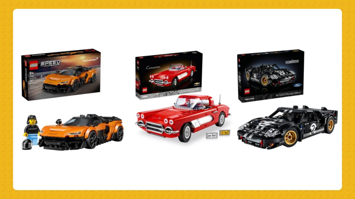 LEGO para adultos carros