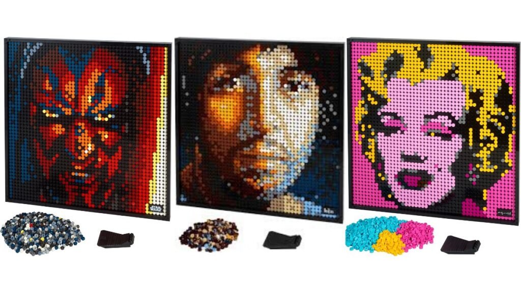 Quadros de Lego Personalidades Famosas