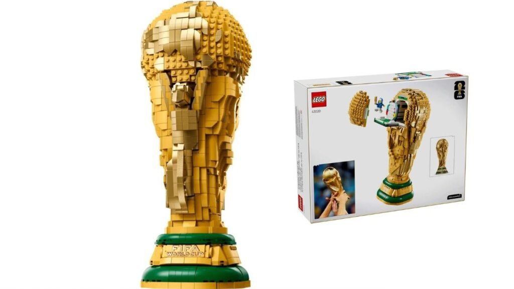 LEGO Copa do Mundo 2026 Editions Troféu Oficial da Copa do Mundo FIFA Com Caixa