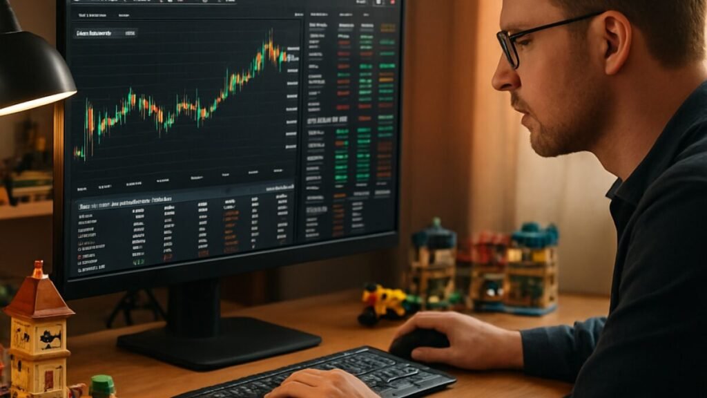 Analista de investimento em Legos