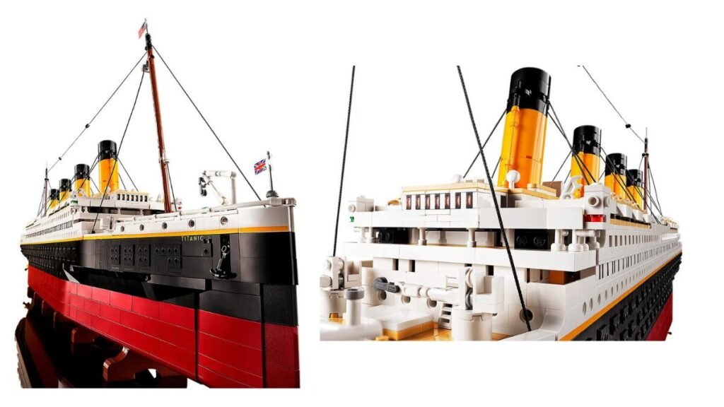 Detalhes LEGO Titanic