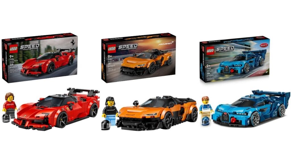 Sets de LEGO Speed Champion para adultos carros
