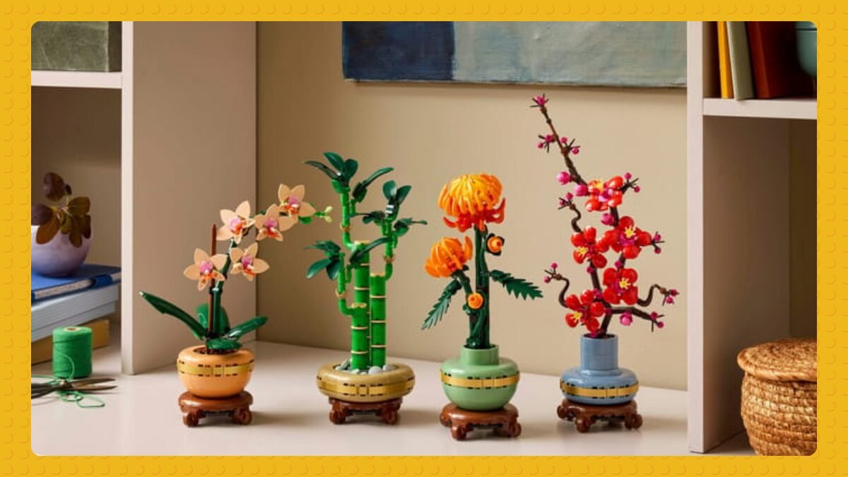 LEGO para adultos plantas