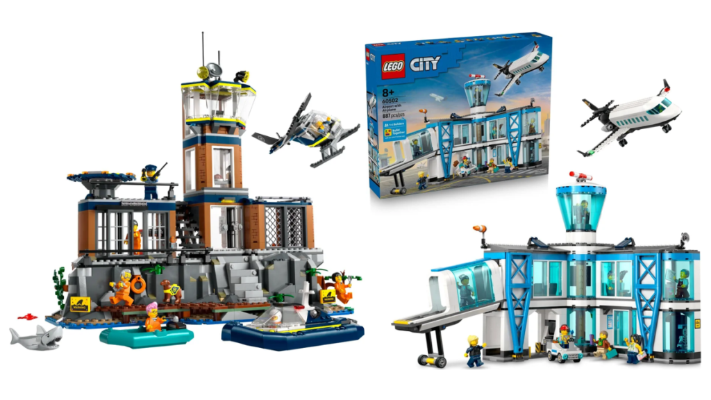 Lego City Prison Island Lego Airport