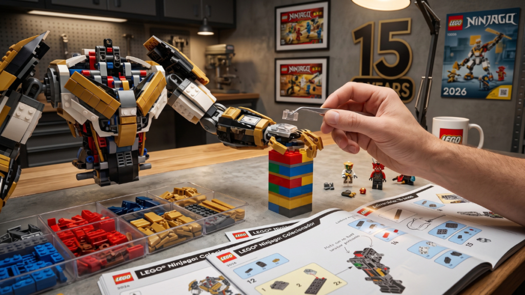 lego ninjago 2026 dragoes mechs