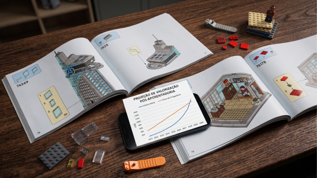 lego marvel torre dos vingadores manual