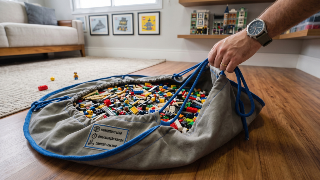 brinquedo lego como organizar